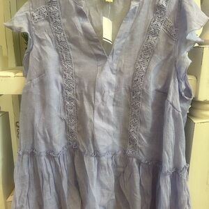 Light Purple Sleeveless Blouse